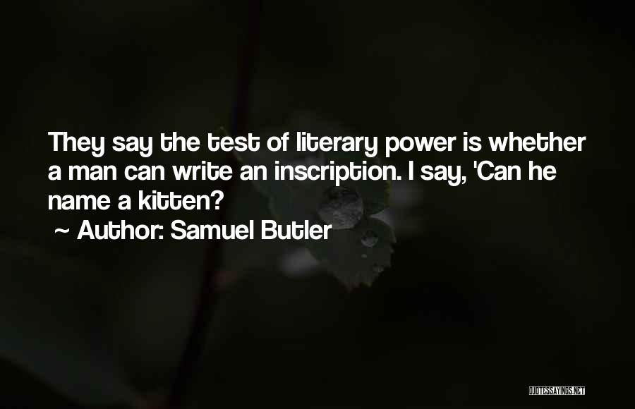 Samuel Butler Quotes 1717216