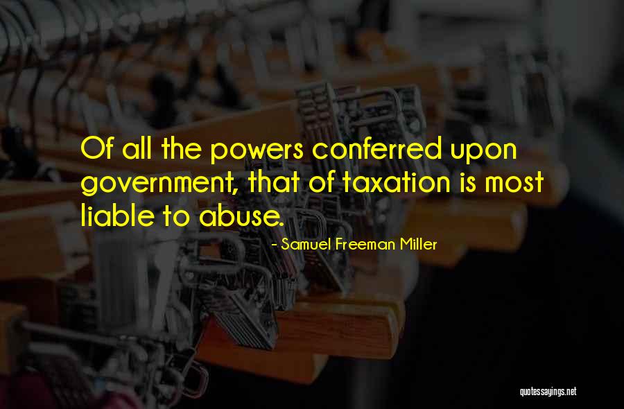 Samuel Freeman Miller Quotes 2232091