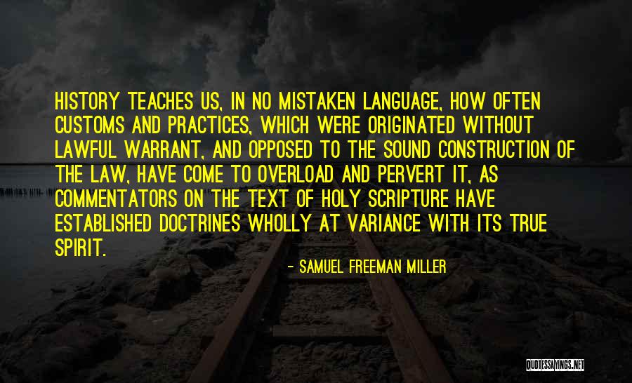 Samuel Freeman Miller Quotes 909203 Samuel Freeman Miller Quotes 909203