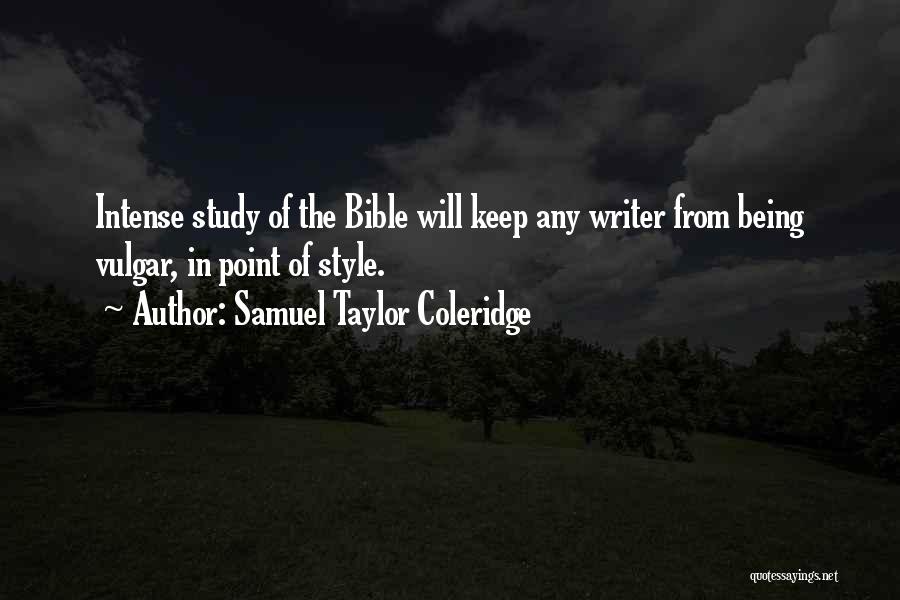 Samuel From The Bible Quotes By Samuel Taylor Coleridge