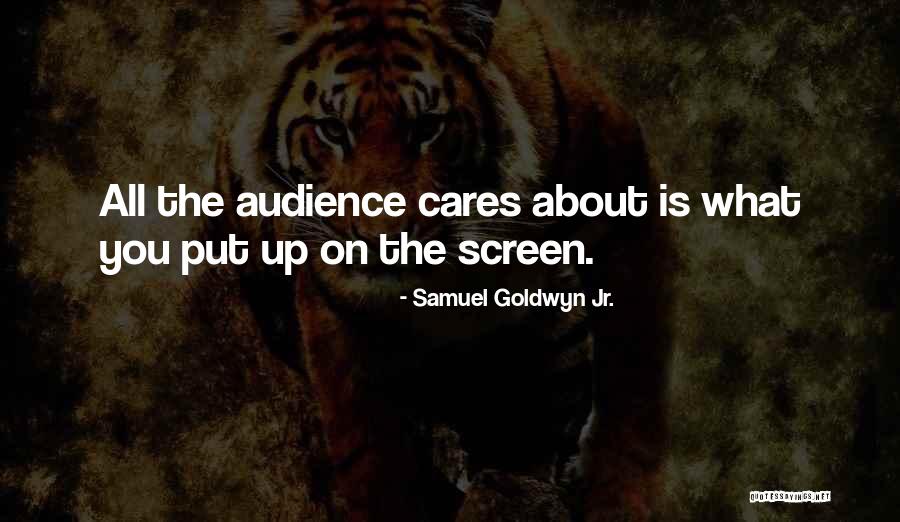 Samuel Goldwyn Jr. Quotes 1474935