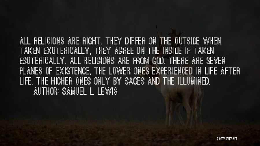 Samuel L. Lewis Quotes 1997458