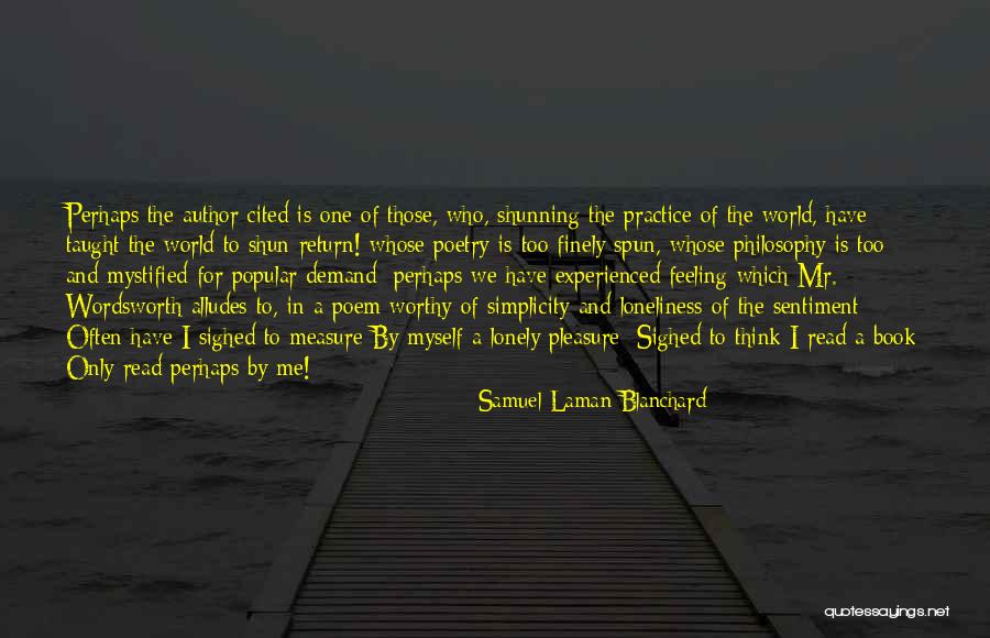 Samuel Laman Blanchard Quotes 1816573