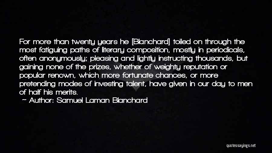 Samuel Laman Blanchard Quotes 2160886