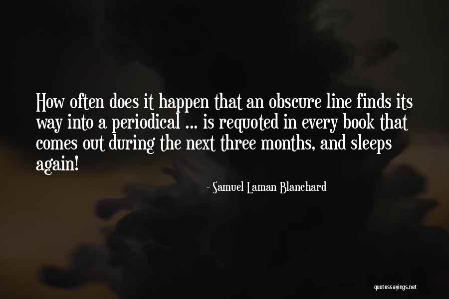 Samuel Laman Blanchard Quotes 781270