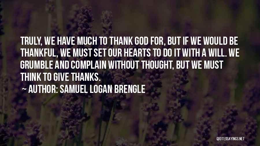 Samuel Logan Brengle Quotes 1697919