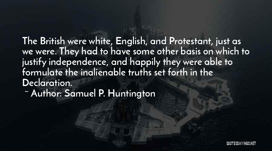 Samuel P. Huntington Quotes 816578