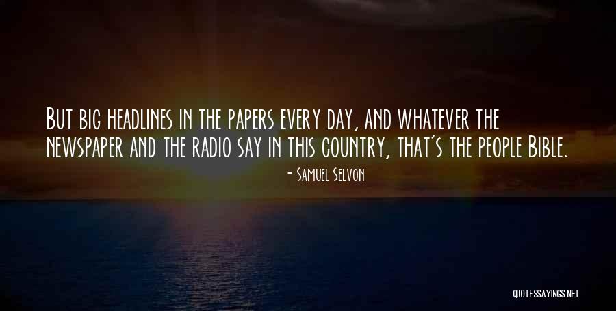 Samuel Selvon Quotes 1956045 Samuel Selvon Quotes 1956045