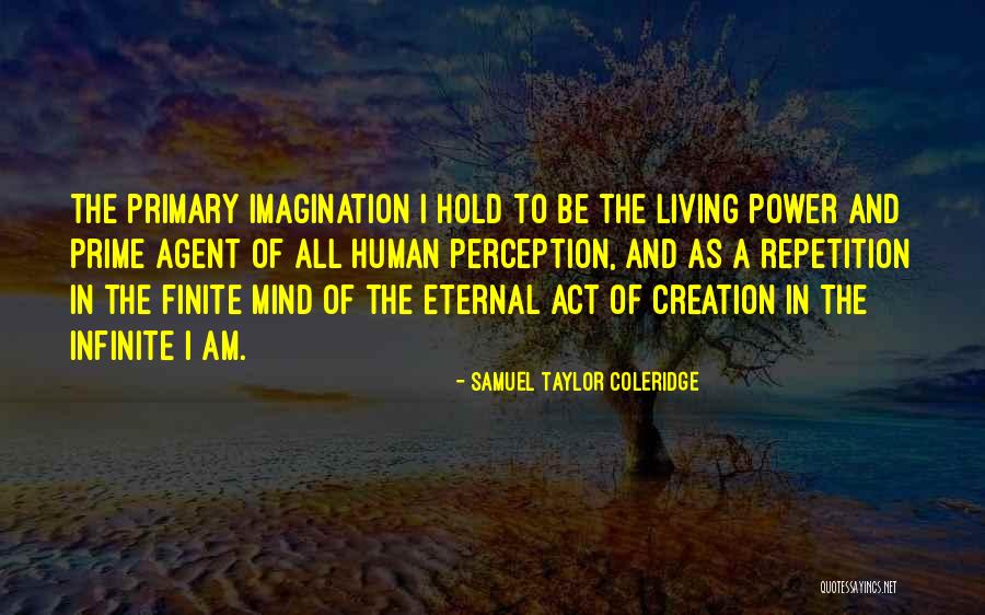 Samuel Taylor Coleridge Imagination Quotes By Samuel Taylor Coleridge