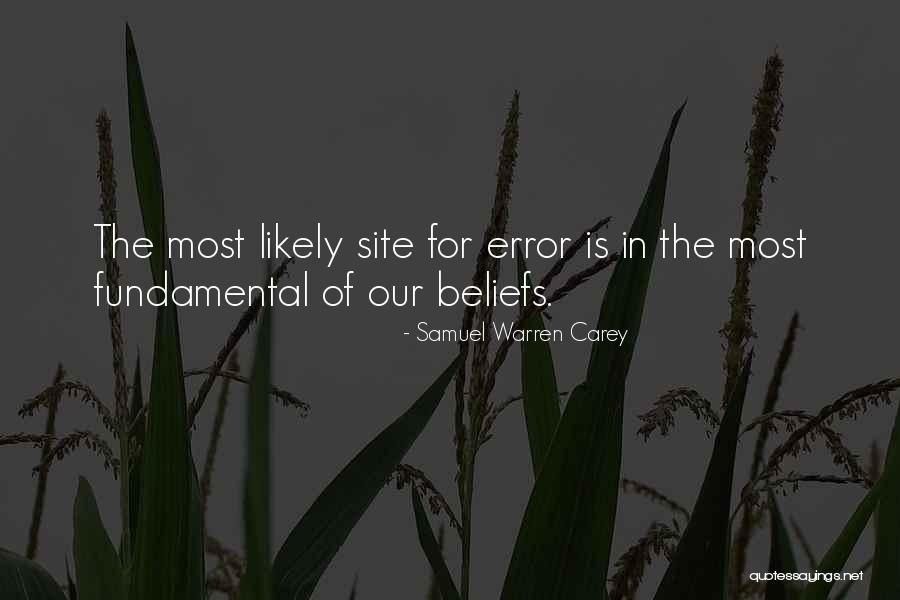Samuel Warren Carey Quotes 424470 Samuel Warren Carey Quotes 424470