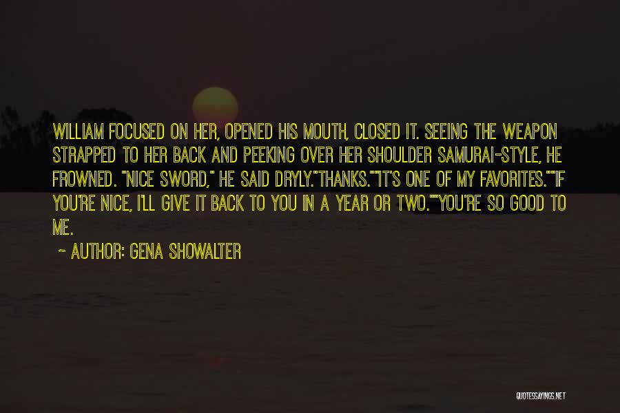 Samurai Quotes By Gena Showalter