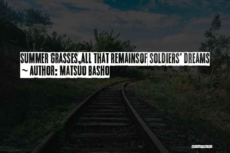 Samurai Quotes By Matsuo Basho