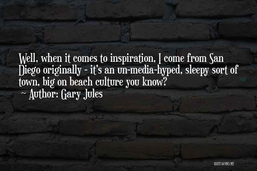 San Diego Beach Quotes By Gary Jules