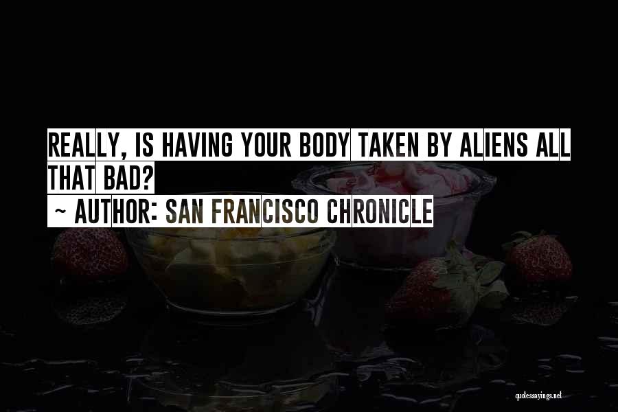 San Francisco Chronicle Quotes 1275847