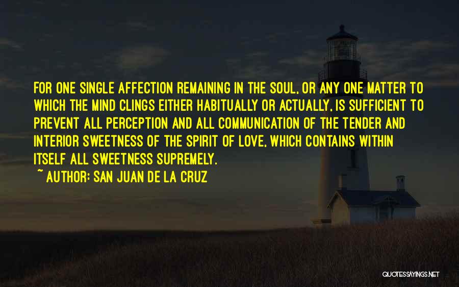 San Juan Quotes By San Juan De La Cruz