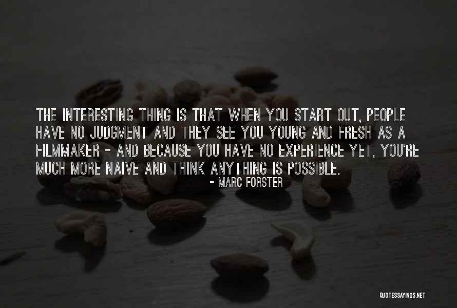 San Online Quotes By Marc Forster San Online Quotes By Marc Forster