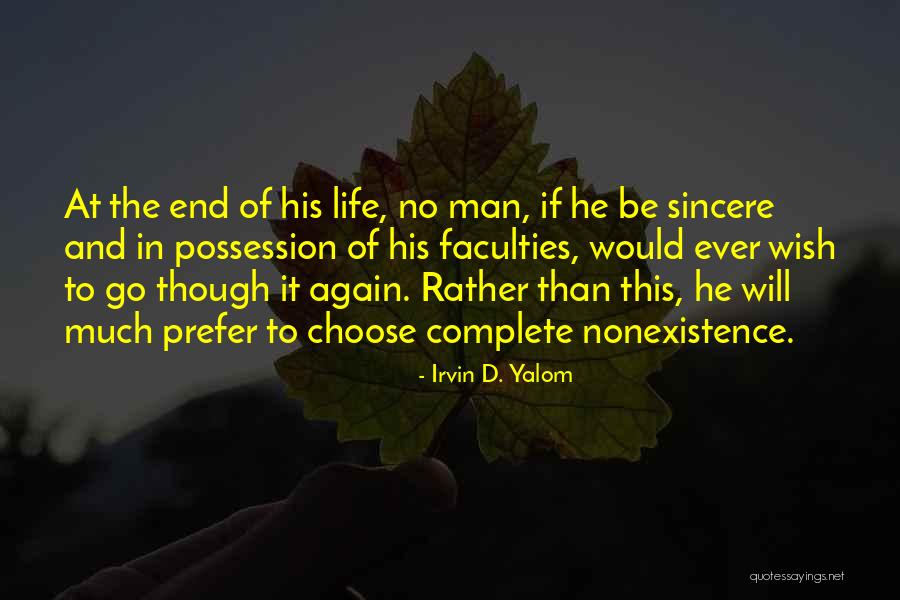 San Telmo Laredo Quotes By Irvin D. Yalom