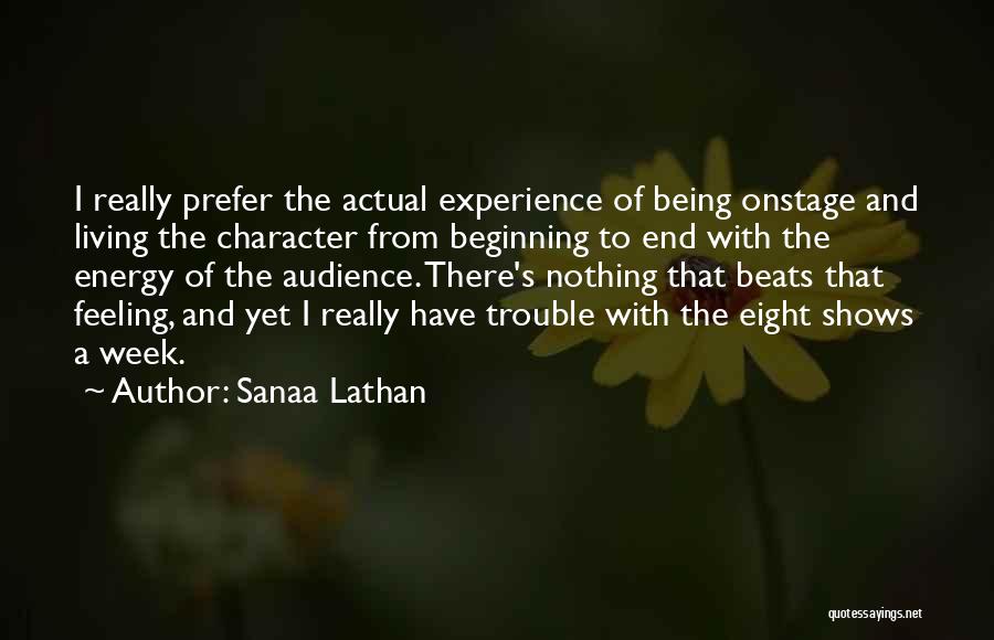 Sanaa Lathan Quotes 1694833