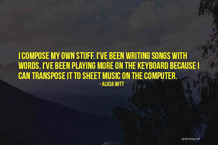 Sanarate Vs Coban Quotes By Alicia Witt Sanarate Vs Coban Quotes By Alicia Witt