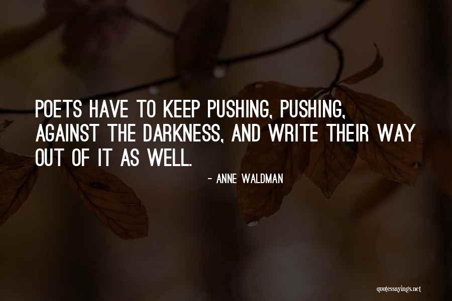 Sanatoriums Quotes By Anne Waldman Sanatoriums Quotes By Anne Waldman
