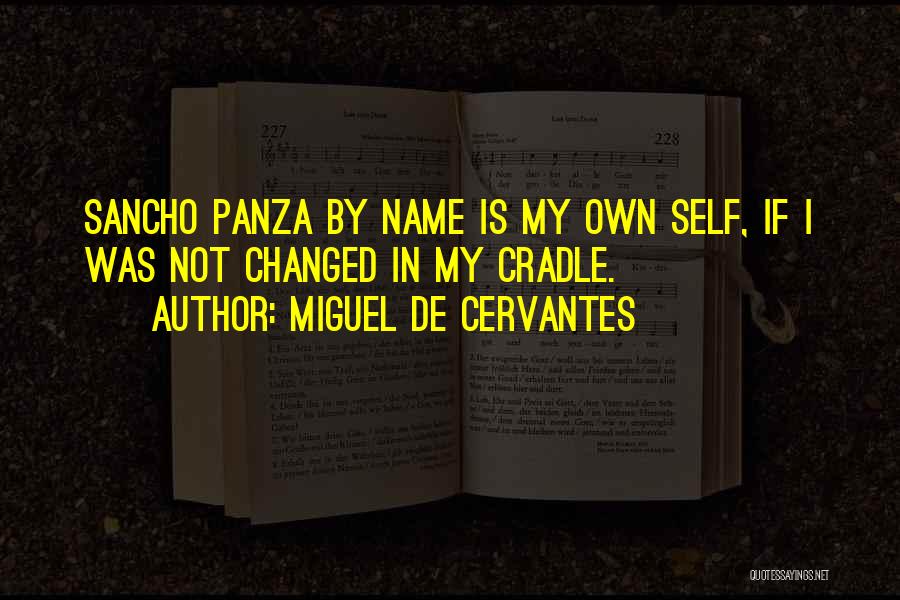 Sancho Panza Quotes By Miguel De Cervantes