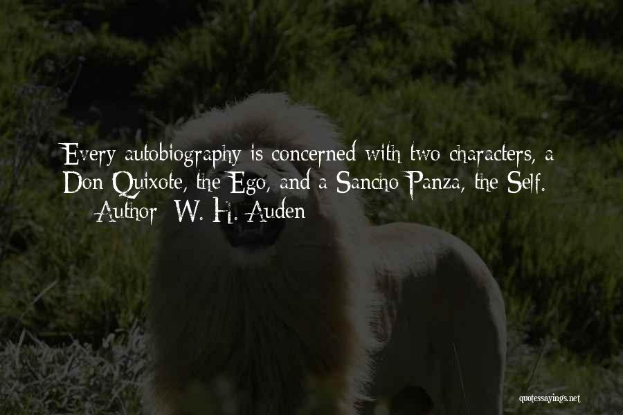 Sancho Panza Quotes By W. H. Auden