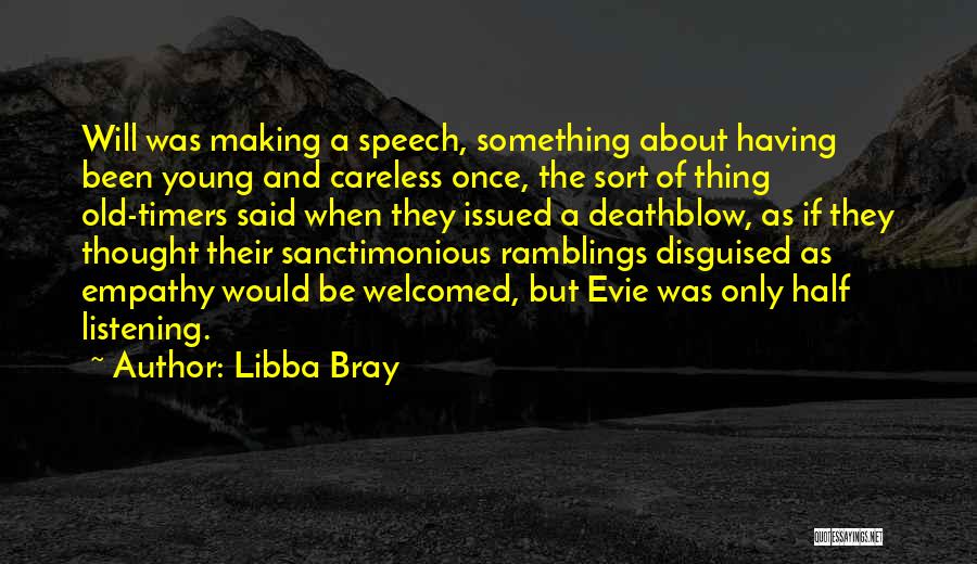 Sanctimonious Quotes By Libba Bray