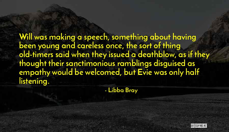 Sanctimonious Quotes By Libba Bray