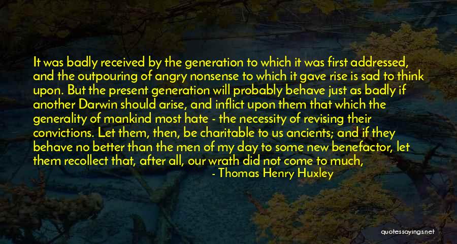 Sanctimonious Quotes By Thomas Henry Huxley