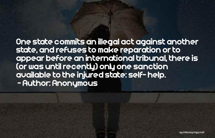 Sanction Quotes By Anonymous