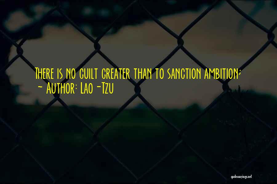 Sanction Quotes By Lao-Tzu