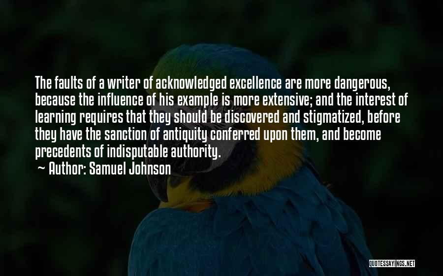 Sanction Quotes By Samuel Johnson