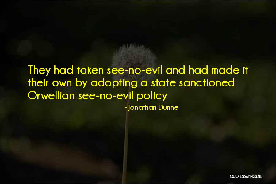 Sanctioned Quotes By Jonathan Dunne