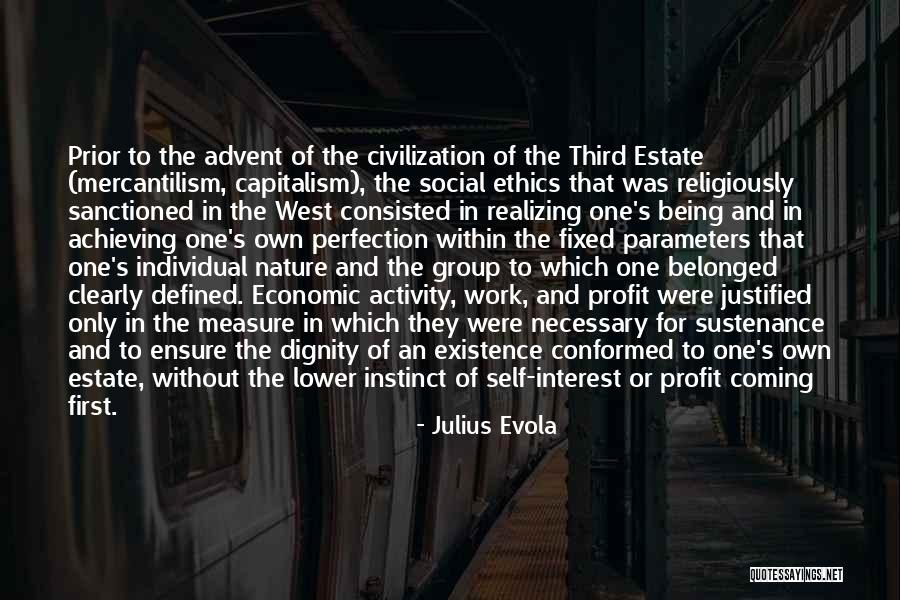 Sanctioned Quotes By Julius Evola