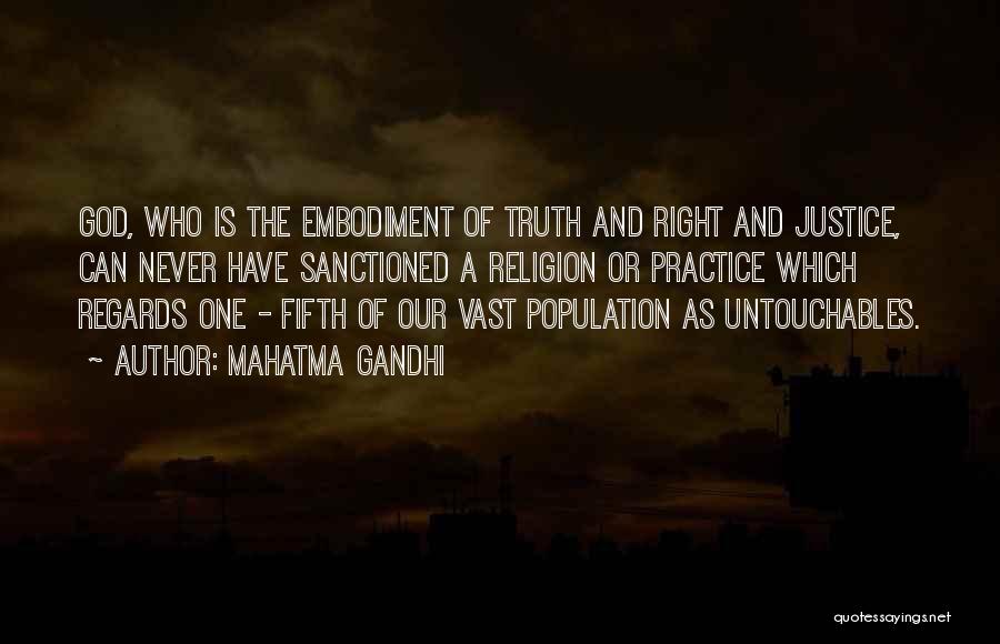 Sanctioned Quotes By Mahatma Gandhi