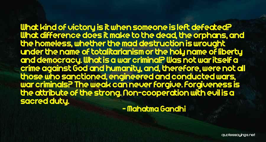 Sanctioned Quotes By Mahatma Gandhi