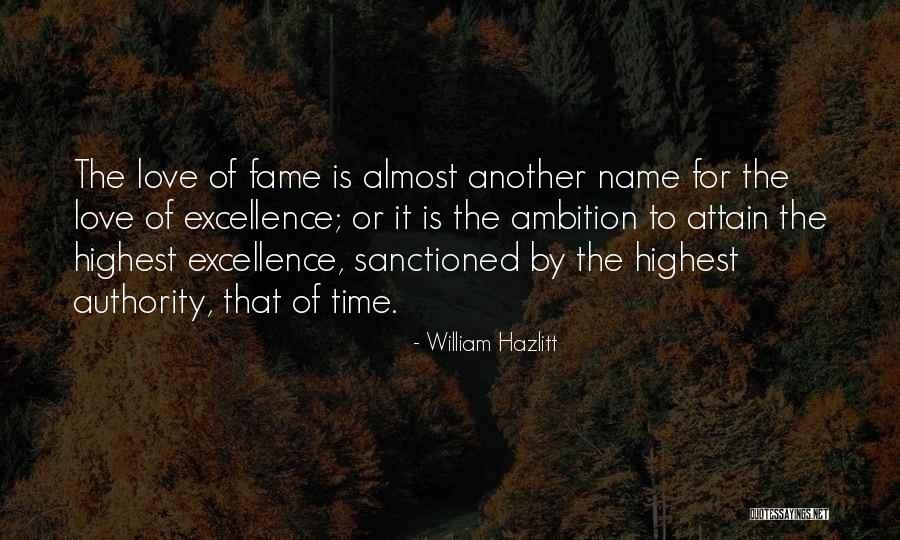 Sanctioned Quotes By William Hazlitt