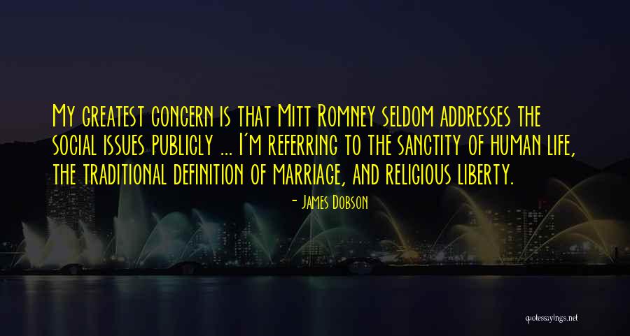 Sanctity Of Marriage Quotes By James Dobson