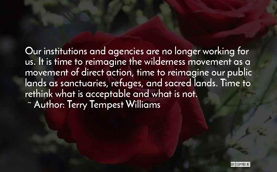 Sanctuaries Quotes By Terry Tempest Williams