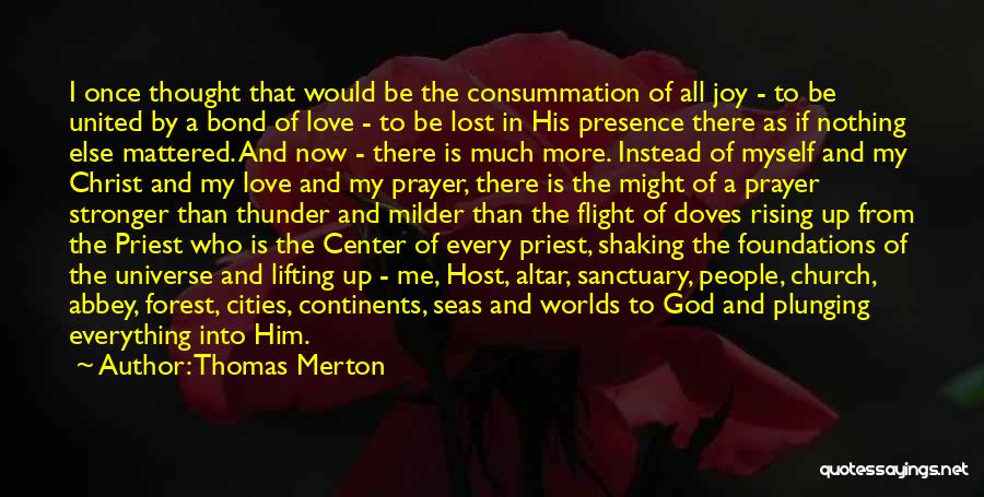 Sanctuary Cities Quotes By Thomas Merton