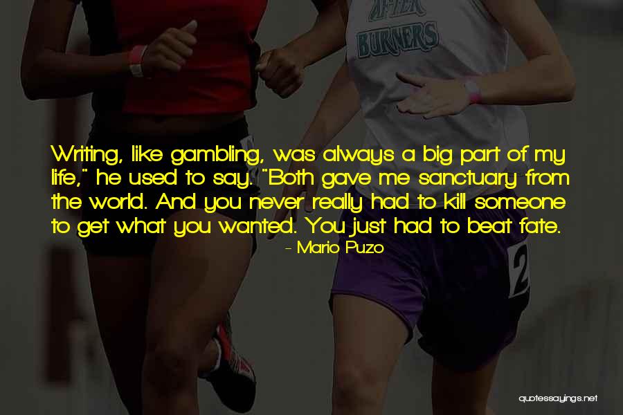 Sanctuary Quotes By Mario Puzo