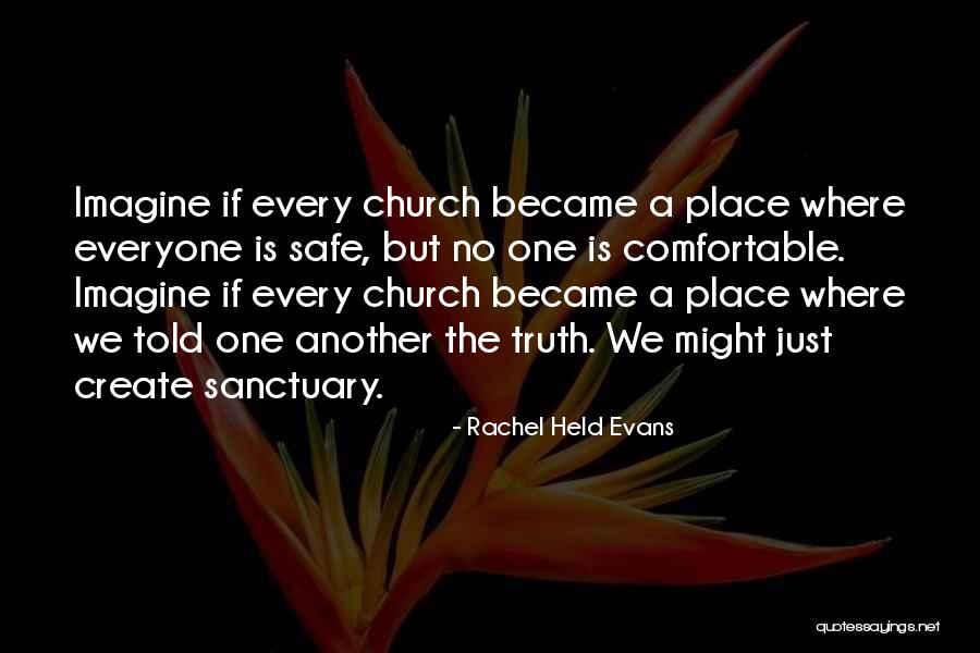 Sanctuary Quotes By Rachel Held Evans