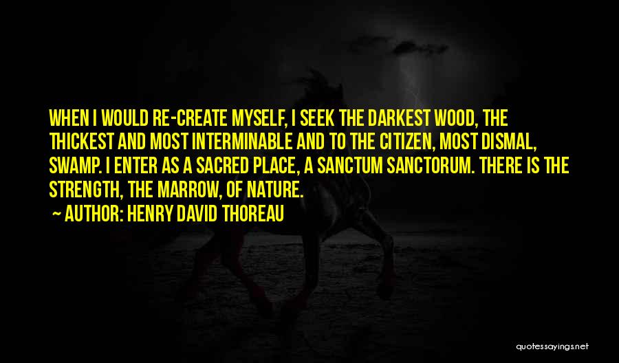 Sanctum Quotes By Henry David Thoreau