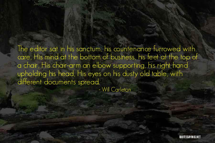 Sanctum Quotes By Will Carleton