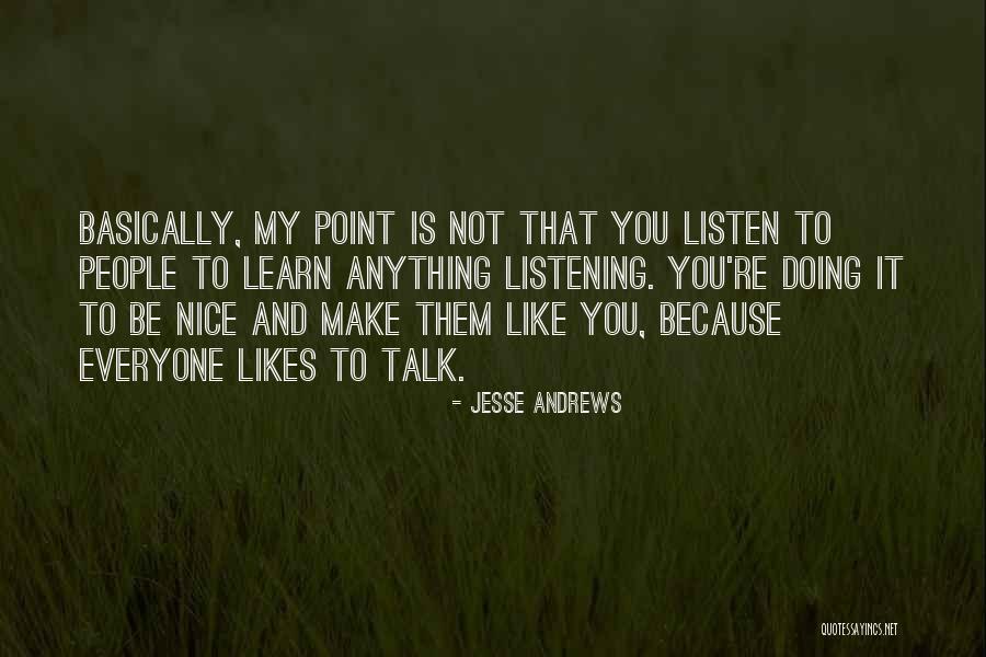 Sanctum Sarah Fine Quotes By Jesse Andrews
