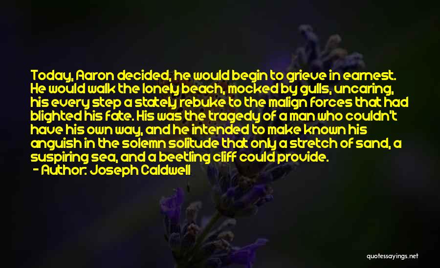 Sand And Beach Quotes By Joseph Caldwell