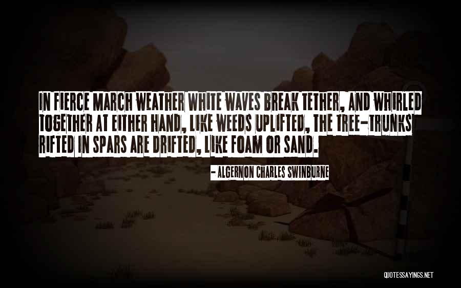 Sand And Foam Quotes By Algernon Charles Swinburne Sand And Foam Quotes By Algernon Charles Swinburne