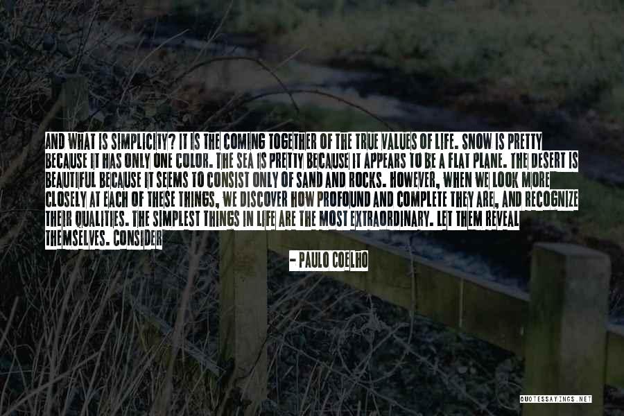 Sand And Life Quotes By Paulo Coelho