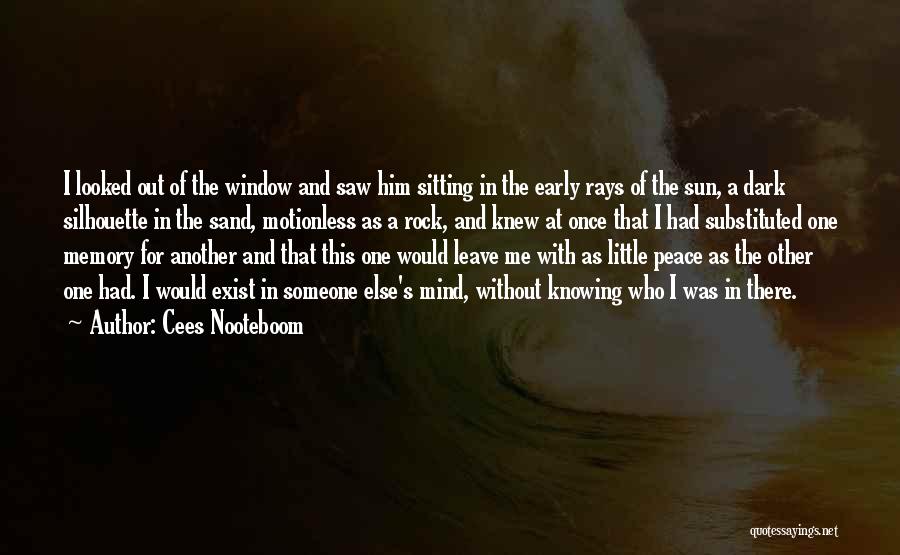 Sand And Rock Quotes By Cees Nooteboom