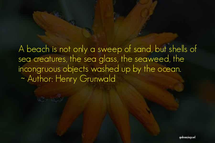 Sand And Shells Quotes By Henry Grunwald